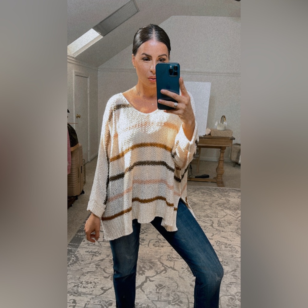 Knit Stripped Top
